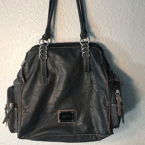 Black“Rosetti”Handbag